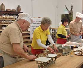 Backen in der Schlossküche